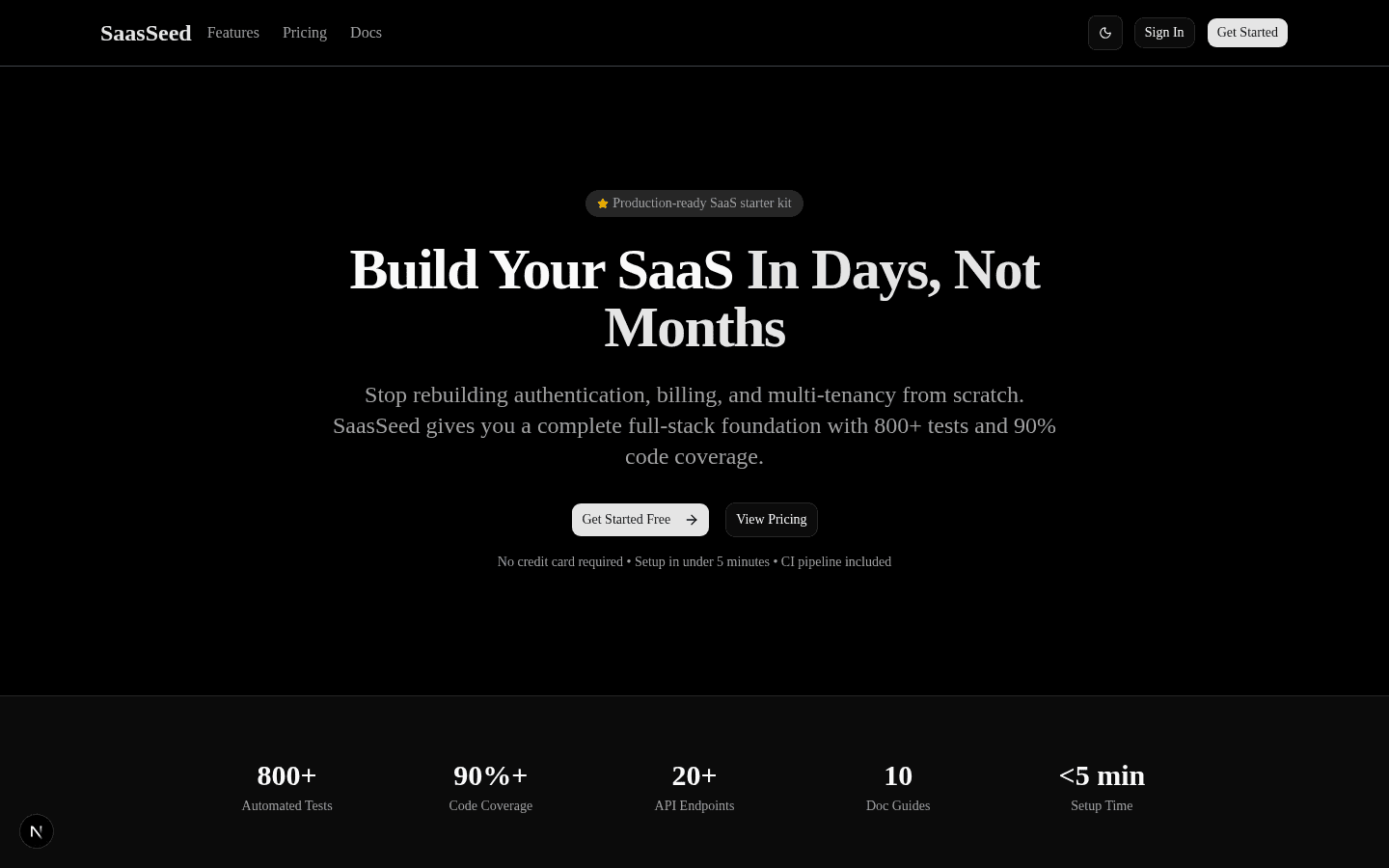Landing Page